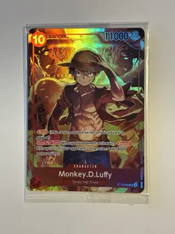 Monkey.D.Luffy (Treasure Booster Set) One Piece Promo Card, #ST10-006 (SEALED) - Image 1