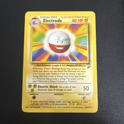 Electrode - 25/130 - Pokemon Base Set 2 Rare Card WOTC NM - Image 1