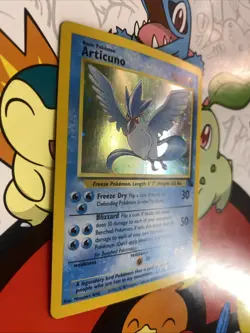 Articuno 2/62 - Pokemon Fossil Set - Holo Card - WotC - LP+ - Image 2