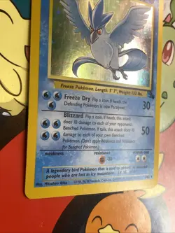 Articuno 2/62 - Pokemon Fossil Set - Holo Card - WotC - LP+ - Image 4