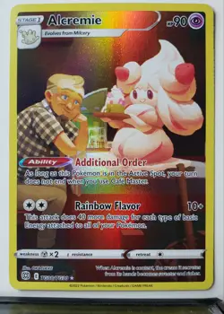 HOLO Alcremie TG08/TG30 NM Brilliant Stars Trainer Gallery Pokemon Card OKACHEKE - Image 1