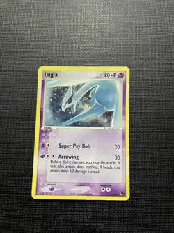 Pokemon TCG 2007 Lugia #2/17 Pop Series 5 Holo Rare Card - Image 2