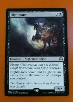 1x Nightmare | Magic Origins | MTG Magic Cards - Image 1
