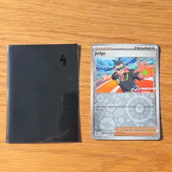 Judge - Professor Program EXCLUSIVE Stamped Promo - Pokemon Card - Image 1