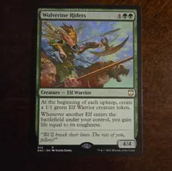 Mtg Wolverine Riders #14 [Kaldheim] Magic Cards NM/LP - Image 1