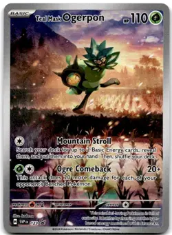 Teal Mask Ogerpon - Promo SV: Scarlet & Violet Promo Cards 123 NM - Image 1