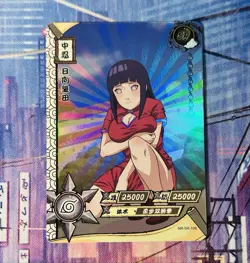 Hinata Hyuga - NR-SR-108 - Naruto Kayou Card - Near Mint Pack Fresh US Seller - Image 1