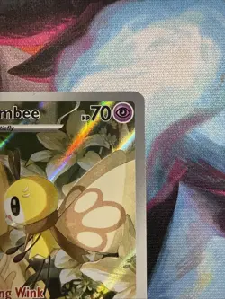 Pokemon TCG Lillie's Ribombee Card Journey Together Illustration, 164/159 - Image 4