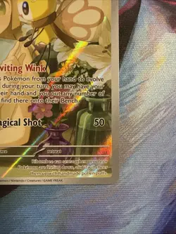 Pokemon TCG Lillie's Ribombee Card Journey Together Illustration, 164/159 - Image 5