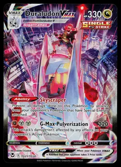 Pokemon Card - Duraludon VMAX Silver Tempest TG21/TG30 Ultra Rare - Image 1