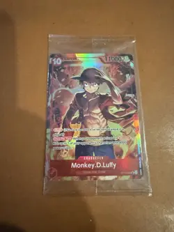 Monkey.D.Luffy (Treasure Booster Set) ST10-006 One Piece Promotion Cards Foil - Image 1