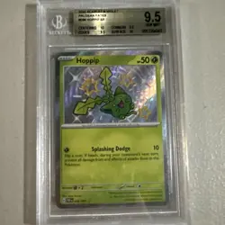 Hoppip 096/091 - Paldean Fates - Graded Pokemon Card - BGS 9.5 (PSA 10) - Image 1