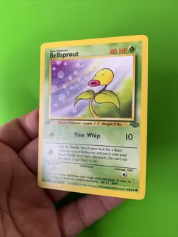 Bellsprout 49/64 1st Edition Jungle Pokemon Card LP+ - Image 3