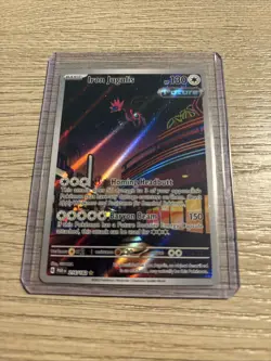 Pokemon TCG Iron Jugulis Paradox Rift Holo Card 216/182 - Image 1