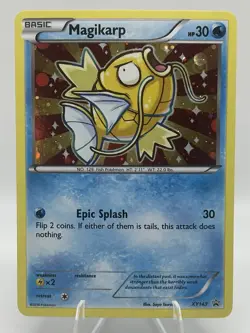 Pokemon TCG Magikarp XY Black Star Promos Holo Card XY143 - Image 1