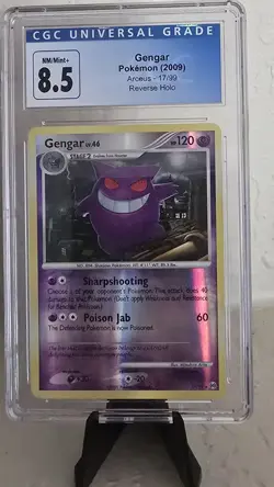 Gengar 2009 Arceus 17/99 Reverse Holo Pokemon Card - Image 1