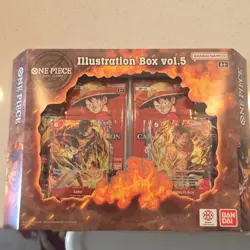 Bandai Namco One Piece Card Game Illustration Box vol.5 Booster Promo English - Image 1
