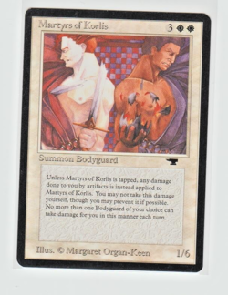Magic the Gathering ~ MTG ~ 1x Martyrs of Korlis ~ M/NM ~ Antiquities - Image 1
