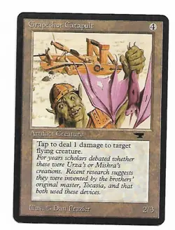 Magic the Gathering ~ MTG ~ 1x Grapeshot Catapult ~ M/NM ~ Antiquities - Image 1