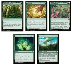 Lorwyn Eclipsed - Ramp / Draw x5 Lot MTG - Cultivate, Harmonize, Kodama's Reach+ - Image 1