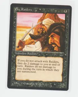 Magic the Gathering ~ MTG ~ 1x Erg Raiders ~ M/NM ~ Arabian Nights - Image 1
