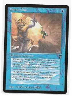 Magic the Gathering ~ MTG ~ 1x Dream Coat ~ LEGENDS ~ LP - Image 1