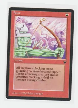 Magic the Gathering ~ MTG ~ 1x Feint ~ LEGENDS ~ M/NM - Image 1