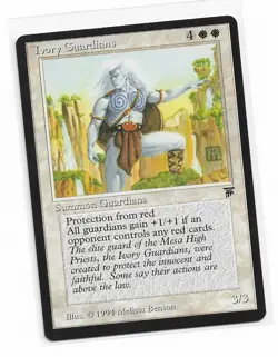 Magic the Gathering ~ MTG ~ 1x Ivory Guardians ~ LEGENDS ~ M/NM - Image 1