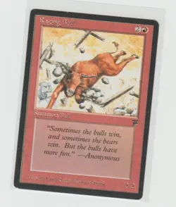 Magic the Gathering ~ MTG ~ 1x Raging Bull ~ LEGENDS ~ LP - Image 1
