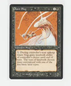 Magic the Gathering ~ MTG ~ 1x Giant Slug ~ LEGENDS ~ M/NM - Image 1