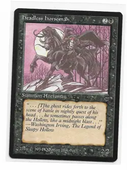 Magic the Gathering ~ MTG ~ 1x Headless Horseman ~ LEGENDS ~ M/NM - Image 1