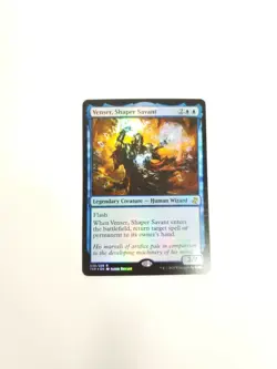 Venser Shaper Savant Foil MTG Time Remastered Unplayed NM/M Magic - Image 1