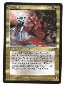 Magic the Gathering ~ MTG ~ 1x Lady Orca ~ LEGENDS ~ M/NM - Image 1