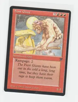 Magic the Gathering ~ MTG ~ 1x Frost Giant ~ LEGENDS ~ M/NM - Image 1
