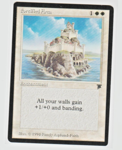 Magic the Gathering ~ MTG ~ 1x Fortified Area ~ LEGENDS ~ M/NM - Image 1
