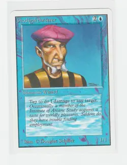 Magic the Gathering ~ MTG ~ 1x Prodigal Sorcerer ~ UNLIMITED ~ M/NM ~ - Image 1