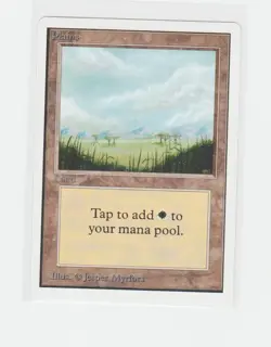 Magic the Gathering ~ MTG ~ 1x Plains (A) ~ UNLIMITED ~ M/NM ~ - Image 1