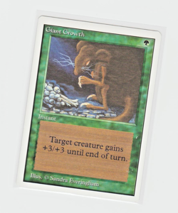 Magic the Gathering ~ MTG ~ 1x Giant Growth ~ UNLIMITED ~ M/NM ~ - Image 1
