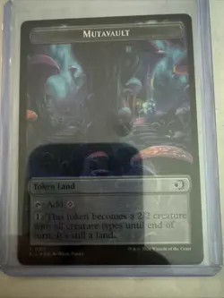 Elk / Mutavault Token Foil Lorwyn Eclipsed NM MTG #2 / #11 - Image 1