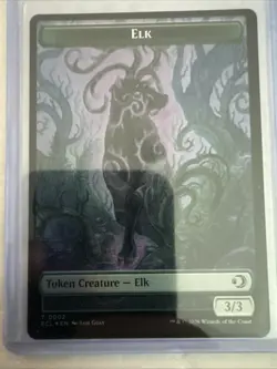 Elk / Mutavault Token Foil Lorwyn Eclipsed NM MTG #2 / #11 - Image 2
