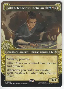MTG Magic the Gathering Avatar TLA Sokka, Tenacious Tactician - Image 1