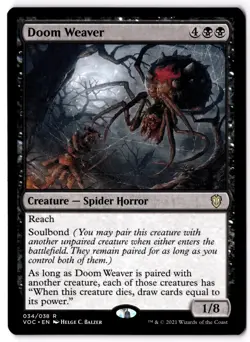 Doom Weaver R Commander: Innistrad: Crimson Vow 34 NM - Image 1