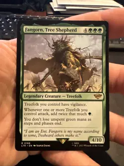 Fangorn, Tree Shepherd Lord of the Rings 166 Non-Foil NM - Image 1