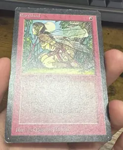 Earthbind [Limited Edition Beta] MTG Vintage 1993 Magic The Gathering LP - Image 4