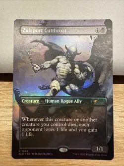 Mtg Secret Lair Frank Frazetta - Zulaport Cutthroat - Foil -NM - Image 1