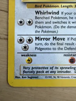Pokemon Pidgeotto TCG Base Set 22/102 Rare, HP - Image 5