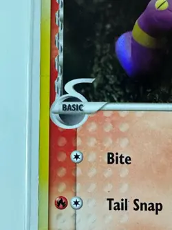 Ekans (Delta Species) 47/101 Dragon Frontiers Reverse Holo Pokemon TCG DAMAGED - Image 5