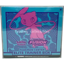 Fusion Strike Pokemon Center Sword and Shield Elite Trainer Box ETB With Case - Image 1