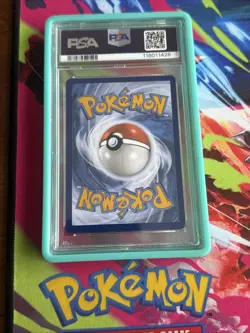 Pokemon TCG Charmander Obsidian Flames Promo #044 PSA Mint 9 with blue cardguard - Image 2