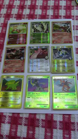 Pokemon 4th generation Platinum and supreme Victors holo, rare reverse bundle 1 - Image 1